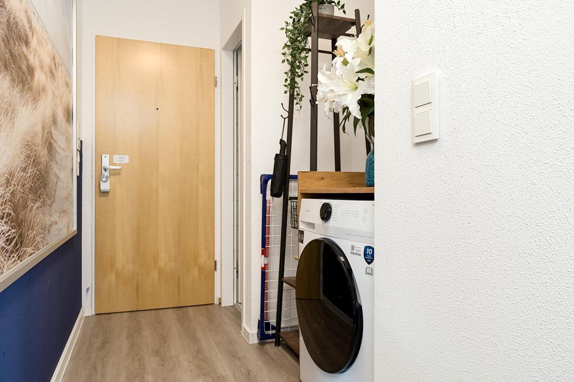 Federnest - Luxus-Studio - Kingsize Boxspringbett - Home-Office Mit Monitor Und Drucker - 11 Min Hbf Duisburg Eksteriør bilde